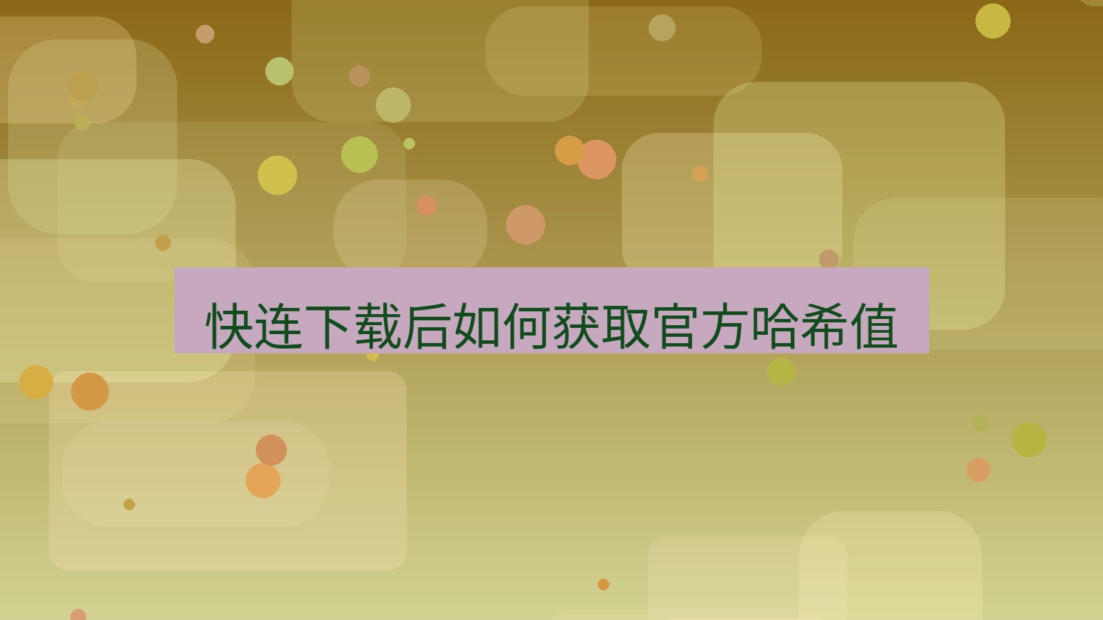 快连VPN 快连下载后如何获取官方哈希值