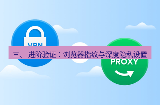 快连VPN 三、 进阶验证：浏览器指纹与深度隐私设置