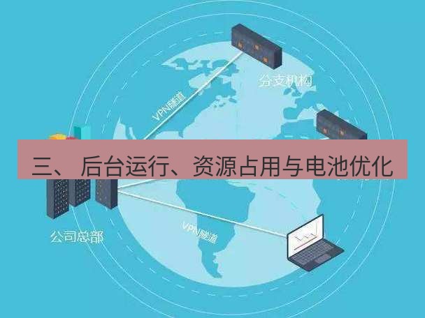 快连VPN 三、 后台运行、资源占用与电池优化