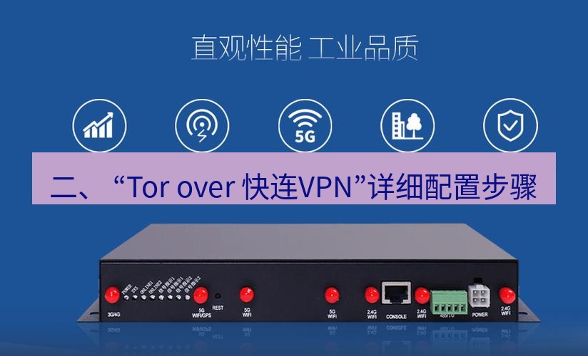快连VPN 二、 “Tor over 快连VPN”详细配置步骤